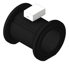 3D Shaded Image of WaterMeter Cold Enware Hydrus2 WirelessAndWired 200mm L350mm