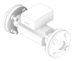 3D Documentation Image of WaterMeter Cold Enware Hydrus2 WirelessAndWired 50mm