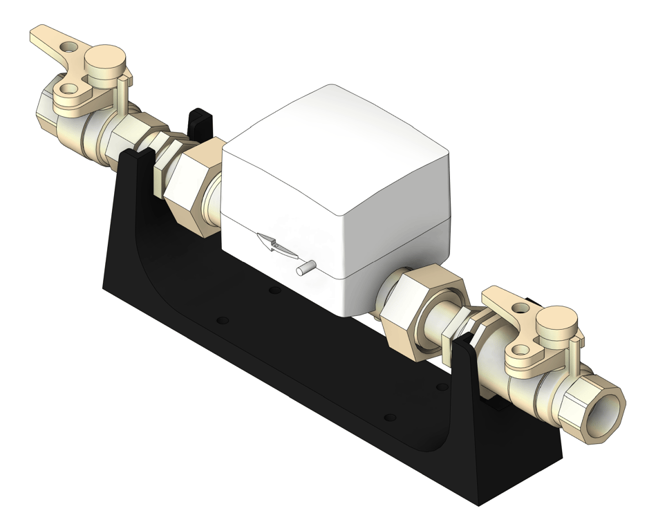 Image of WaterMeter Cold Enware Hydrus2 Wireless 20mm WithBracket