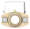 Left Image of WaterMeter Cold Enware Hydrus2 Wireless 32mm