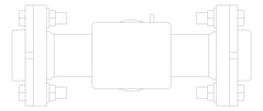 Plan Image of WaterMeter Cold Enware Hydrus2 Wireless 40mm