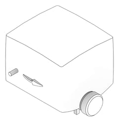 3D Documentation Image of WaterMeter Hot Enware Hydrus2 Wireless 15mm