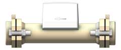 Front Image of WaterMeter Hot Enware Hydrus2 Wireless 40mm