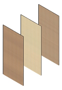 3D Presentation Image of Batten Acoustic Europanel EuroBlade S2