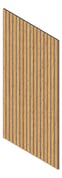 3D Presentation Image of Batten Acoustic Europanel EuroBlade S2 WesternRedCedar Material