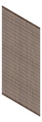 3D Presentation Image of Panel Acoustic Europanel EuroHush S1Linear AmericanWalnut Material