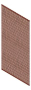 3D Presentation Image of Panel Acoustic Europanel EuroHush S1Linear Jarrah Material
