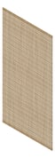 3D Presentation Image of Panel Acoustic Europanel EuroHush S1Linear PrimeOak Material