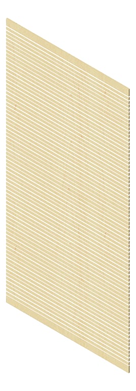 Navigate to Panel Acoustic Europanel EuroHush S1Linear RockMaple Material