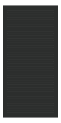 Front Image of Panel Acoustic Europanel EuroHush S1 BlackWenge Material