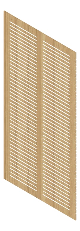 Navigate to Panel Acoustic Europanel EuroHush S2 BlackbuttCrown Material