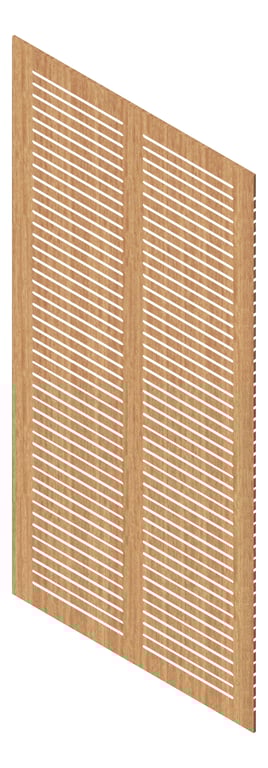 Navigate to Panel Acoustic Europanel EuroHush S2 BlackbuttQtrSlip Material