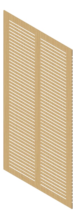 Navigate to Panel Acoustic Europanel EuroHush S2 PalaceTeak Material