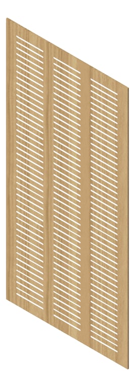 Navigate to Panel Acoustic Europanel EuroHush S3 BlackbuttCrown Material