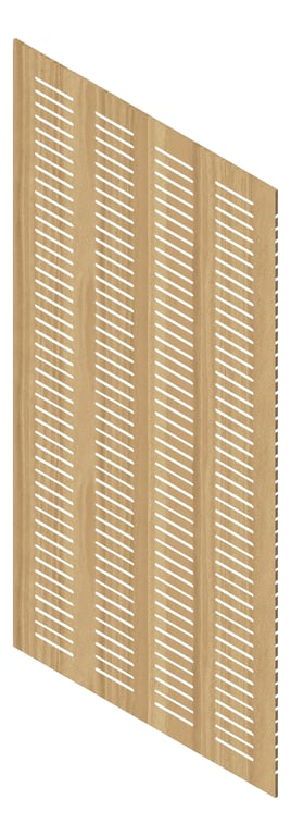 Navigate to Panel Acoustic Europanel EuroHush S4 BlackbuttCrown Material