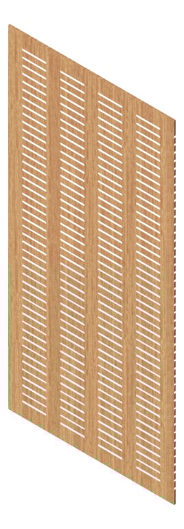 Navigate to Panel Acoustic Europanel EuroHush S4 BlackbuttQtrSlip Material