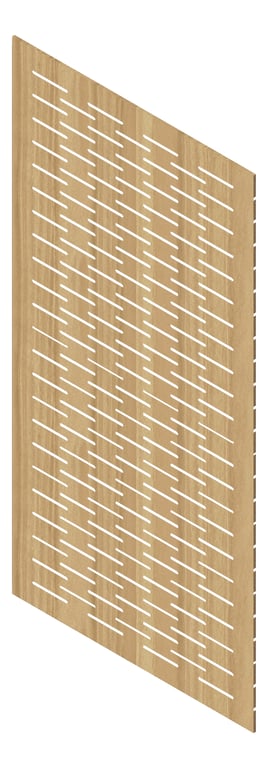 Navigate to Panel Acoustic Europanel EuroHush S5 BlackbuttCrown Material