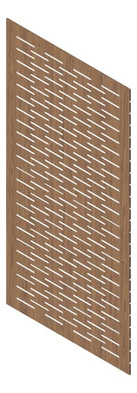 Navigate to Panel Acoustic Europanel EuroHush S5 FlorentineWalnut Material
