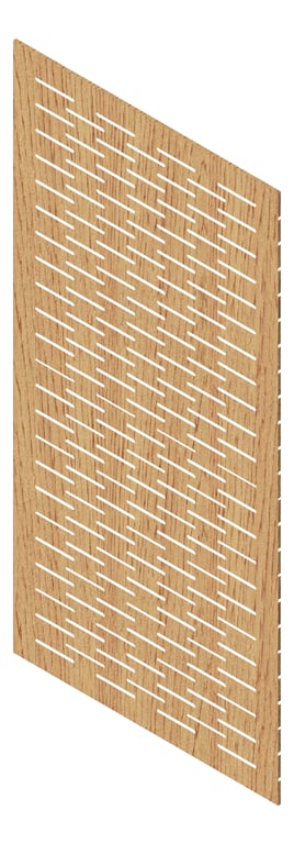 Navigate to Panel Acoustic Europanel EuroHush S5 WesternRedCedar Material