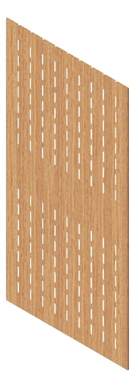 Navigate to Panel Acoustic Europanel EuroHush S6 BlackbuttQtrSlip Material