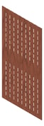 3D Presentation Image of Panel Acoustic Europanel EuroHush S6 Jarrah Material