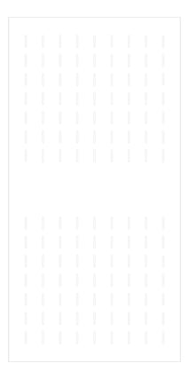 Front Image of Panel Acoustic Europanel EuroHush S6 PolarWhite Material