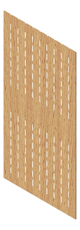 Navigate to Panel Acoustic Europanel EuroHush S6 WesternRedCedar Material