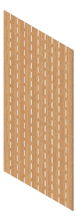 Navigate to Panel Acoustic Europanel EuroHush S7 BlackbuttQtrSlip Material