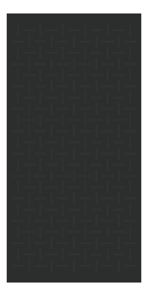 Front Image of Panel Acoustic Europanel EuroHush S8 BlackWenge Material