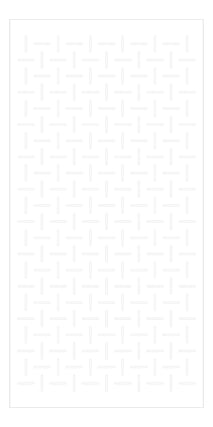 Front Image of Panel Acoustic Europanel EuroHush S8 PolarWhite Material