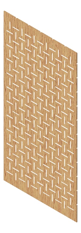 Navigate to Panel Acoustic Europanel EuroHush S8 WesternRedCedar Material