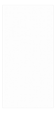 Front Image of Panel Acoustic Europanel EuroHush S9 PolarWhite Material