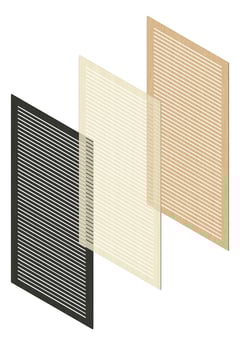3D Presentation Image of Panel Acoustic Europanel EuroHush S1