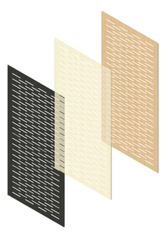 3D Presentation Image of Panel Acoustic Europanel EuroHush S5