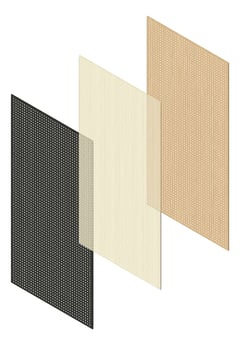 3D Presentation Image of Panel Acoustic Europanel EuroHush S9