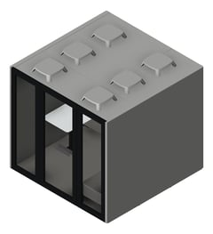 3D Presentation Image of Booth Meeting Europlan Refresh C-Pod 2-0