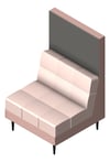 3D Presentation Image of Seat Sofa Europlan Monsoon Single