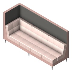 3D Presentation Image of Seat Sofa Europlan Monsoon Triple Corner LHS