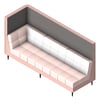 3D Shaded Image of Seat Sofa Europlan Monsoon Triple Corner LHS