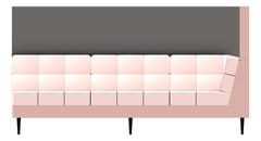 Front Image of Seat Sofa Europlan Monsoon Triple Corner RHS