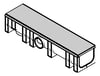3D Documentation Image of Drain Channel Everhard Professional StainlessSteel200