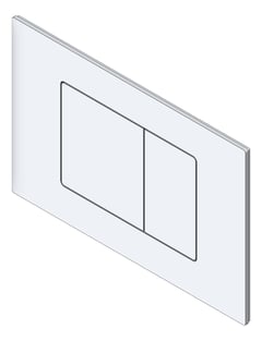 3D Shaded Image of FlushPlate Wall FaucetStrommen