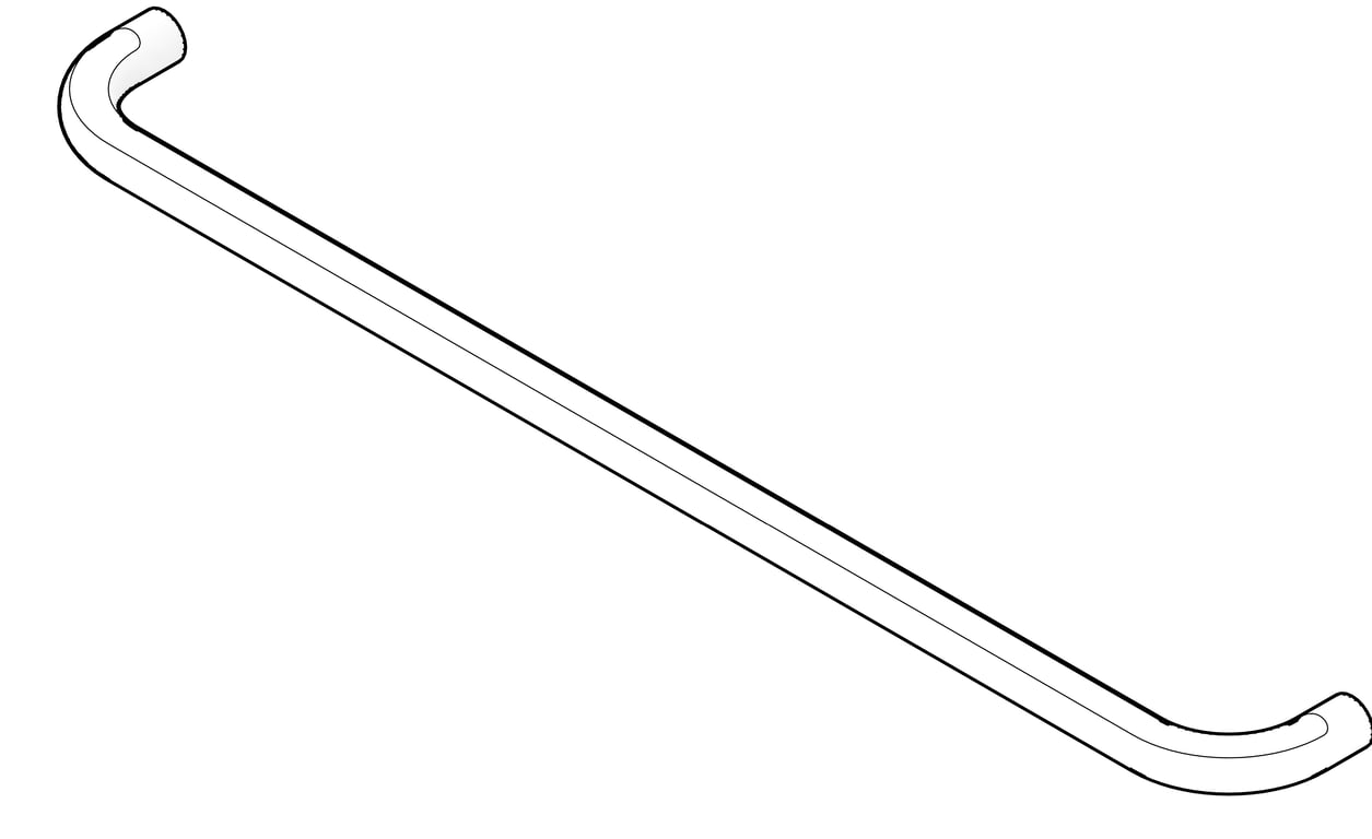 3D Documentation Image of Handle Cabinet FaucetStrommen Figura