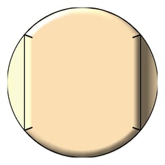 Front Image of Knob Cabinet FaucetStrommen Figura Form
