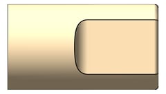 Left Image of Knob Cabinet FaucetStrommen Figura Form