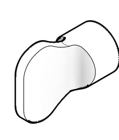 3D Documentation Image of Knob Cabinet FaucetStrommen Figura Key