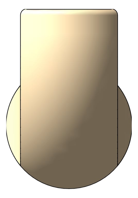 Front Image of RobeHook SurfaceMount FaucetStrommen Figura