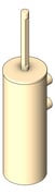 3D Shaded Image of ToiletBrushHolder Wall FaucetStrommen Figura