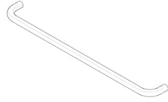 3D Documentation Image of TowelRail Single FaucetStrommen Figura