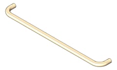 3D Shaded Image of TowelRail Single FaucetStrommen Figura